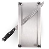 Meat slicer Stainless Steel Jerky Maker Cutting Board...